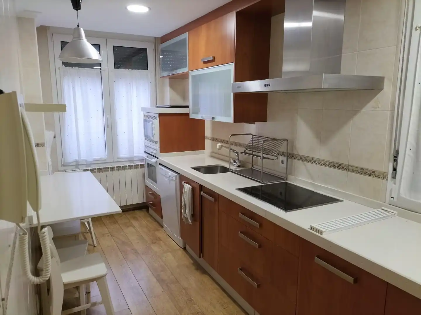 Cocina de Casa adosada en venta en Grijota con Calefacción, Jardín privado y Terraza