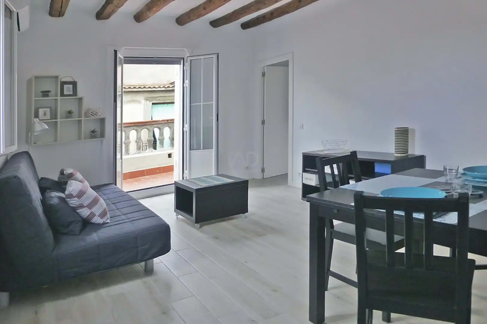 Sala de estar de Ático en venta en Barcelona con Aire acondicionado y Calefacción