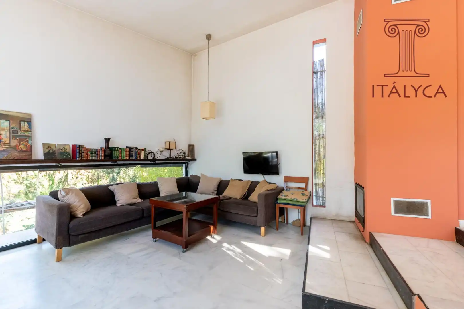 Living room of Houses for sale in El Castillo de las Guardas  with Private garden, Terrace and Community pool