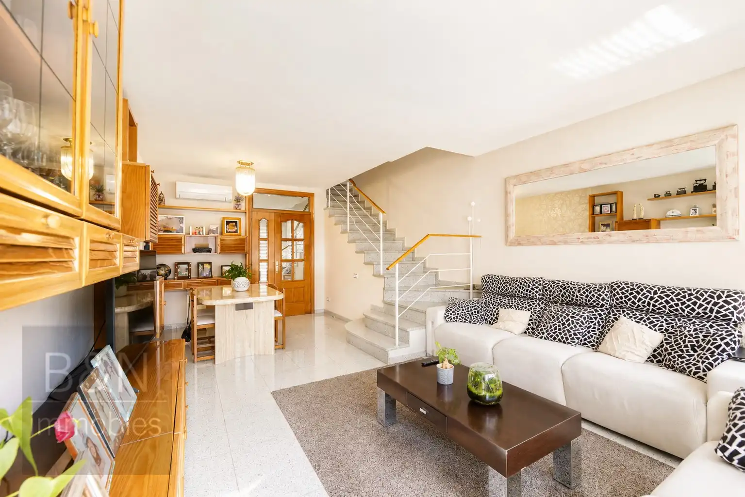 Sala de estar de Casa o chalet en venta en Terrassa con Aire acondicionado, Calefacción y Terraza