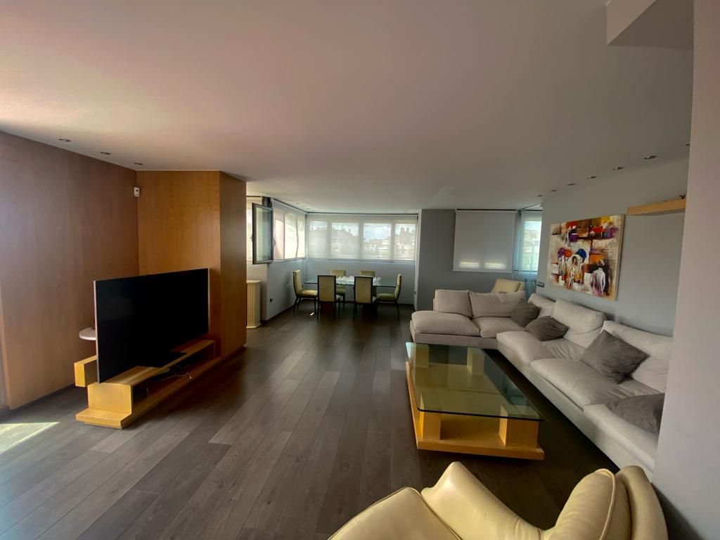 Sala d'estar de Àtic en venda en  Murcia Capital amb Aire condicionat, Calefacció i Forn