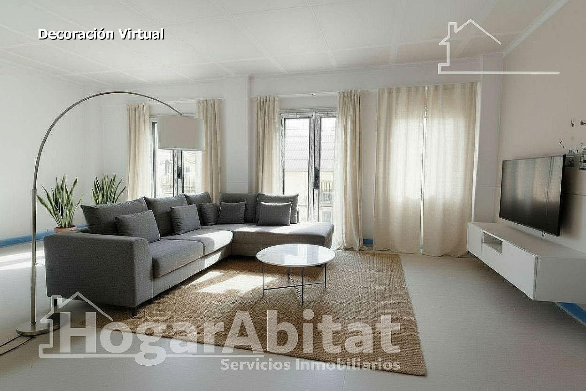 Sala de estar de Casa o chalet en venta en Bellreguard con Terraza