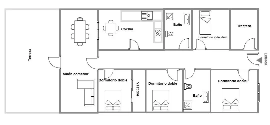 Piso en venta en Mataró con Aire acondicionado, Calefacción y Terraza