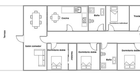 Foto 3 de Piso en venta en Sant Pere, S/n, Havana, Mataró
