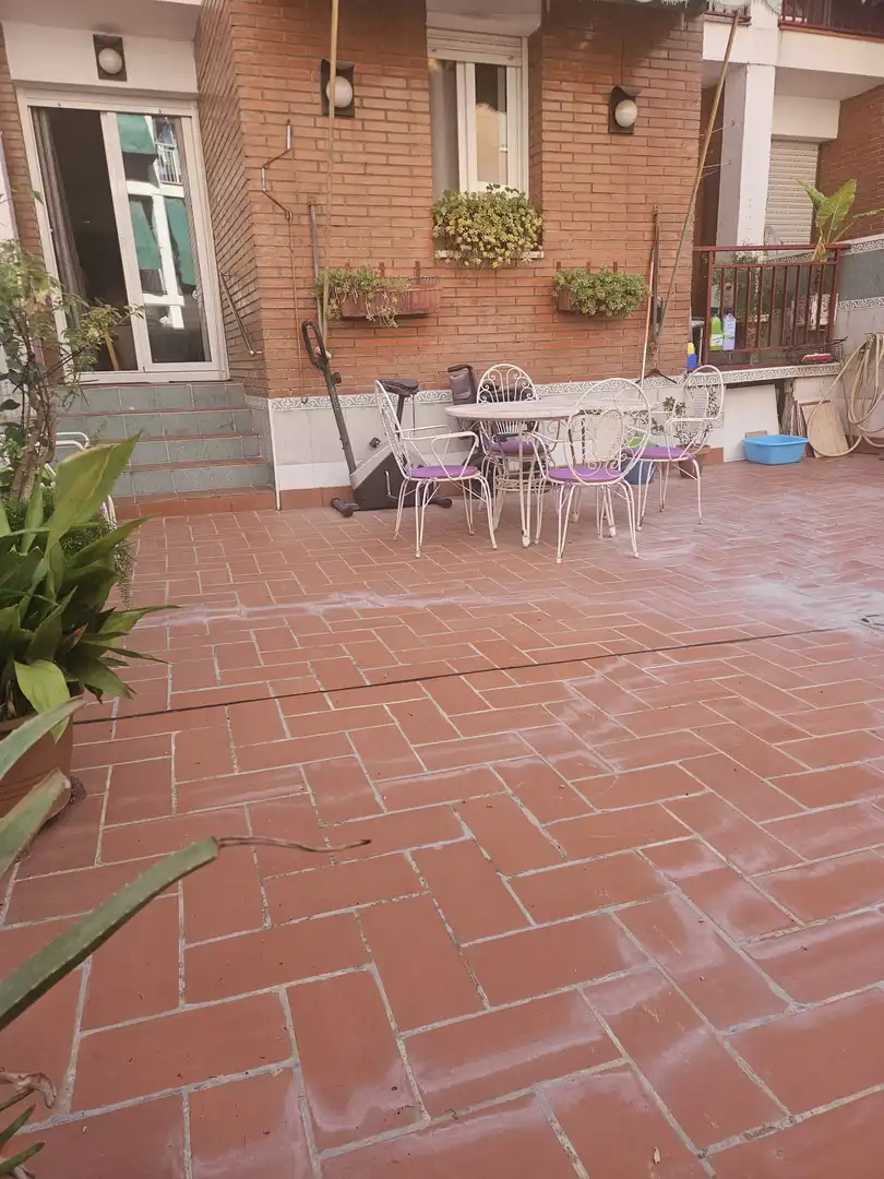 Terrace of Flat for sale in Badalona  with Heating, Terrace and Balcony