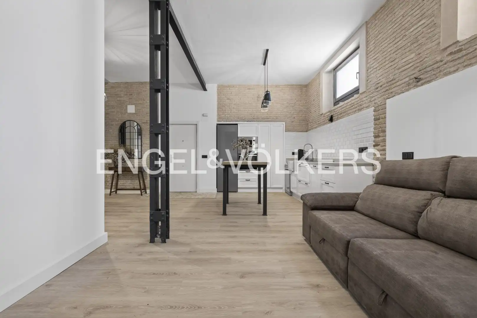 Wohnzimmer von Wohnungen zur Miete in Sevilla mit Klimaanlage, Heizung und Möbliert