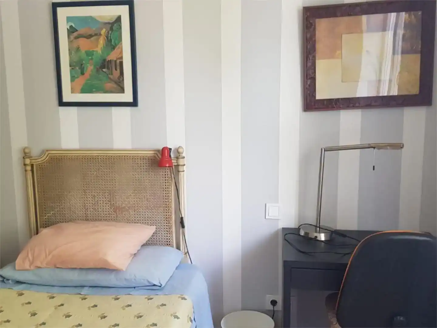 Schlafzimmer von Wohnung zur Miete in  Madrid Capital