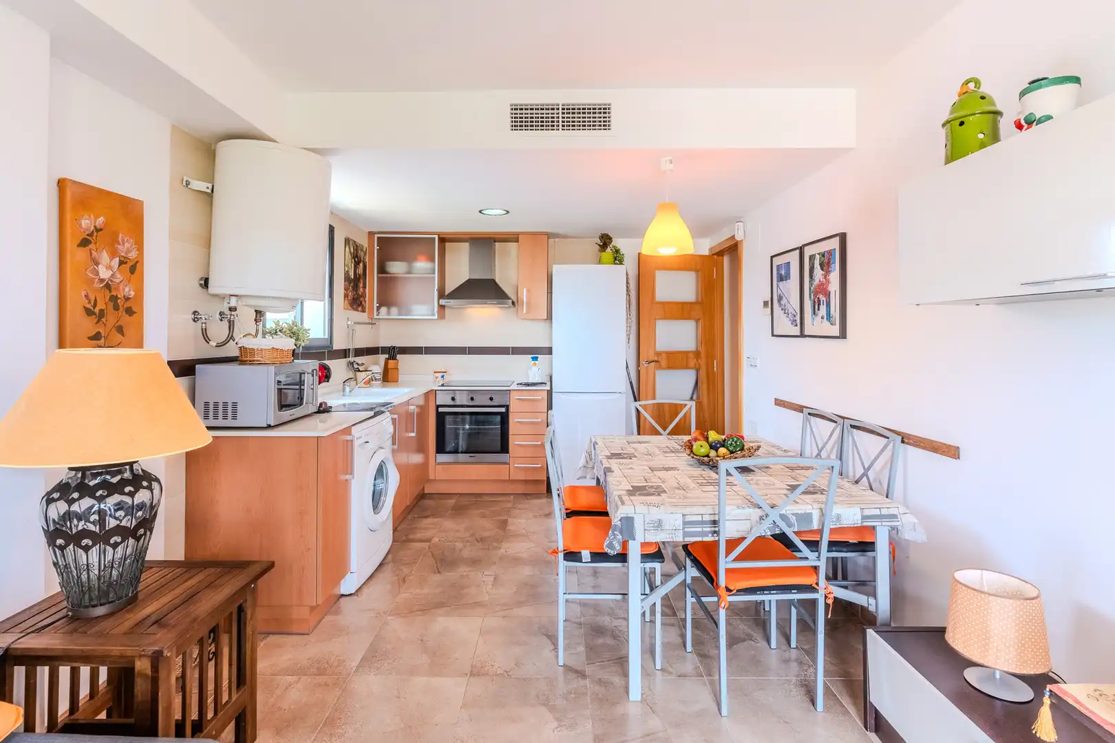 Kitchen of Duplexes for sale in San Jorge / Sant Jordi  with Air Conditioner, Heating and Terrace