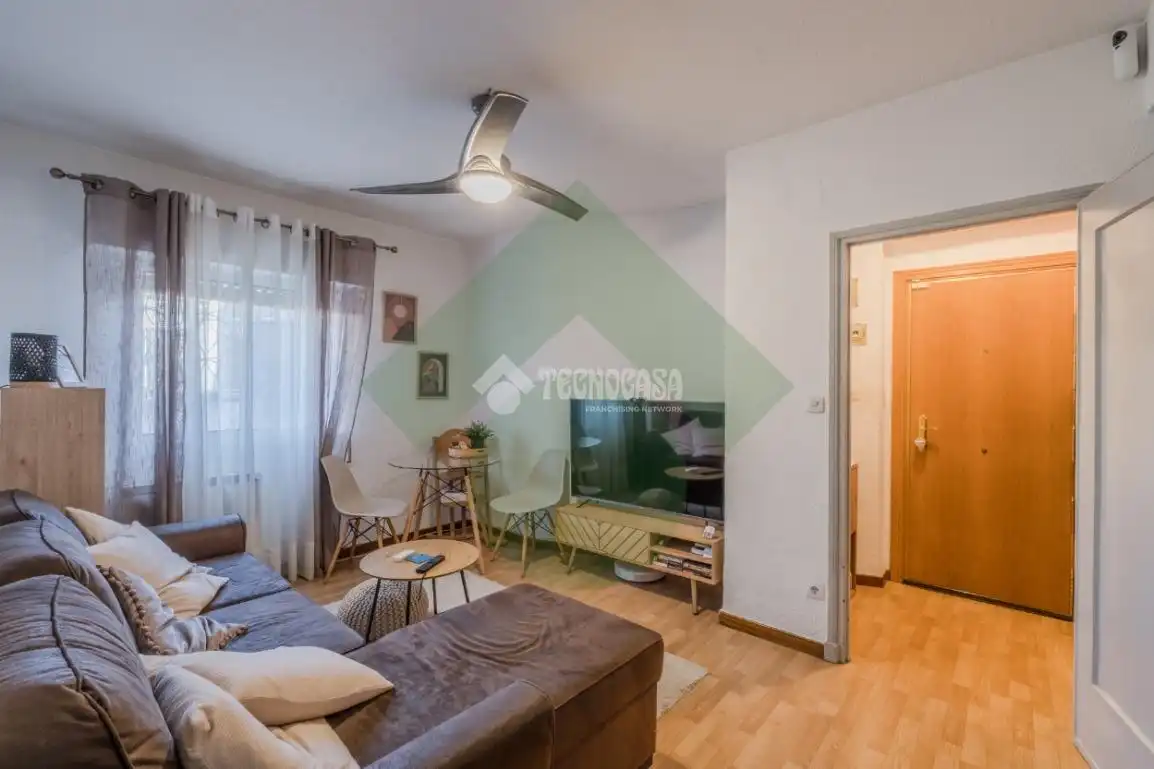 Sala de estar de Piso en venta en Madrid con Calefacción y Terraza