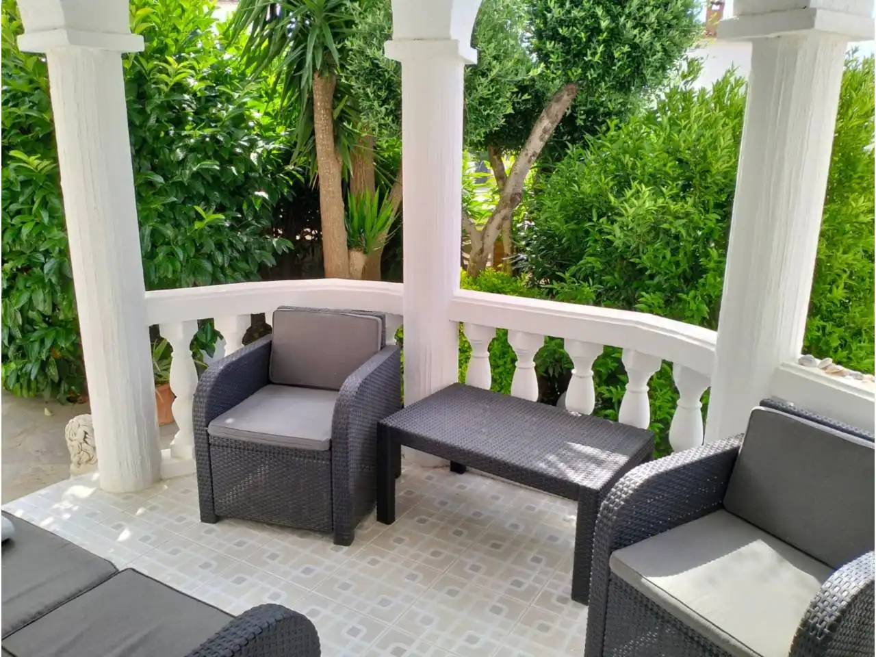 Terrace of Houses for sale in Mont-roig del Camp  with Air Conditioner, Private garden and Furnished