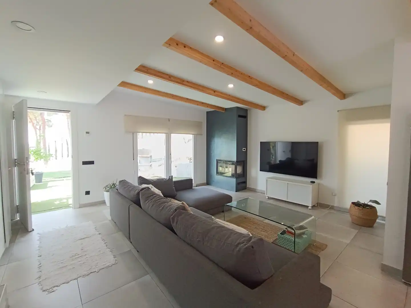 Living room of Houses for sale in Galapagar  with Air Conditioner, Heating and Private garden