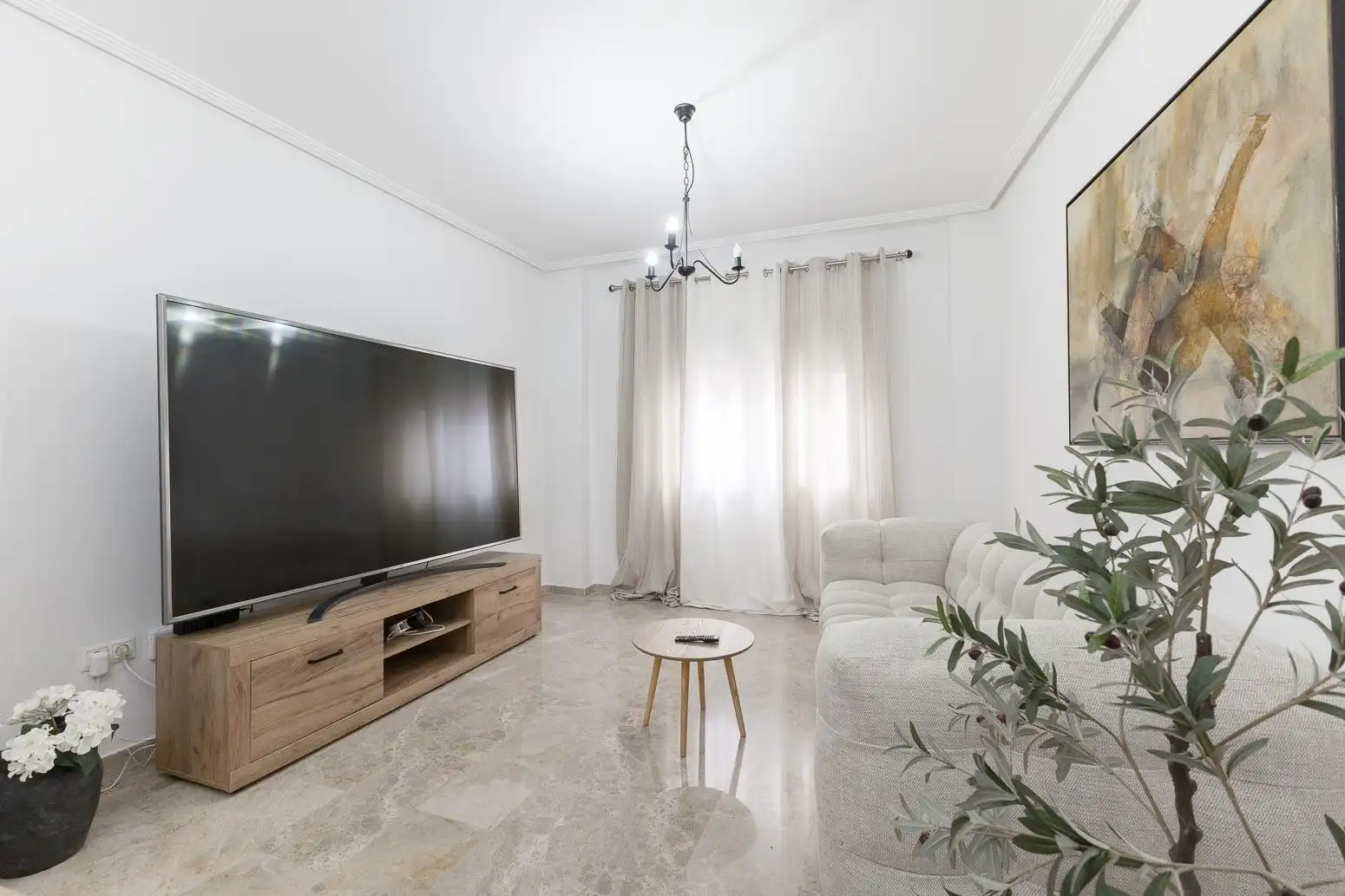 Sala d'estar de Pis en venda en Aldaia amb Terrassa