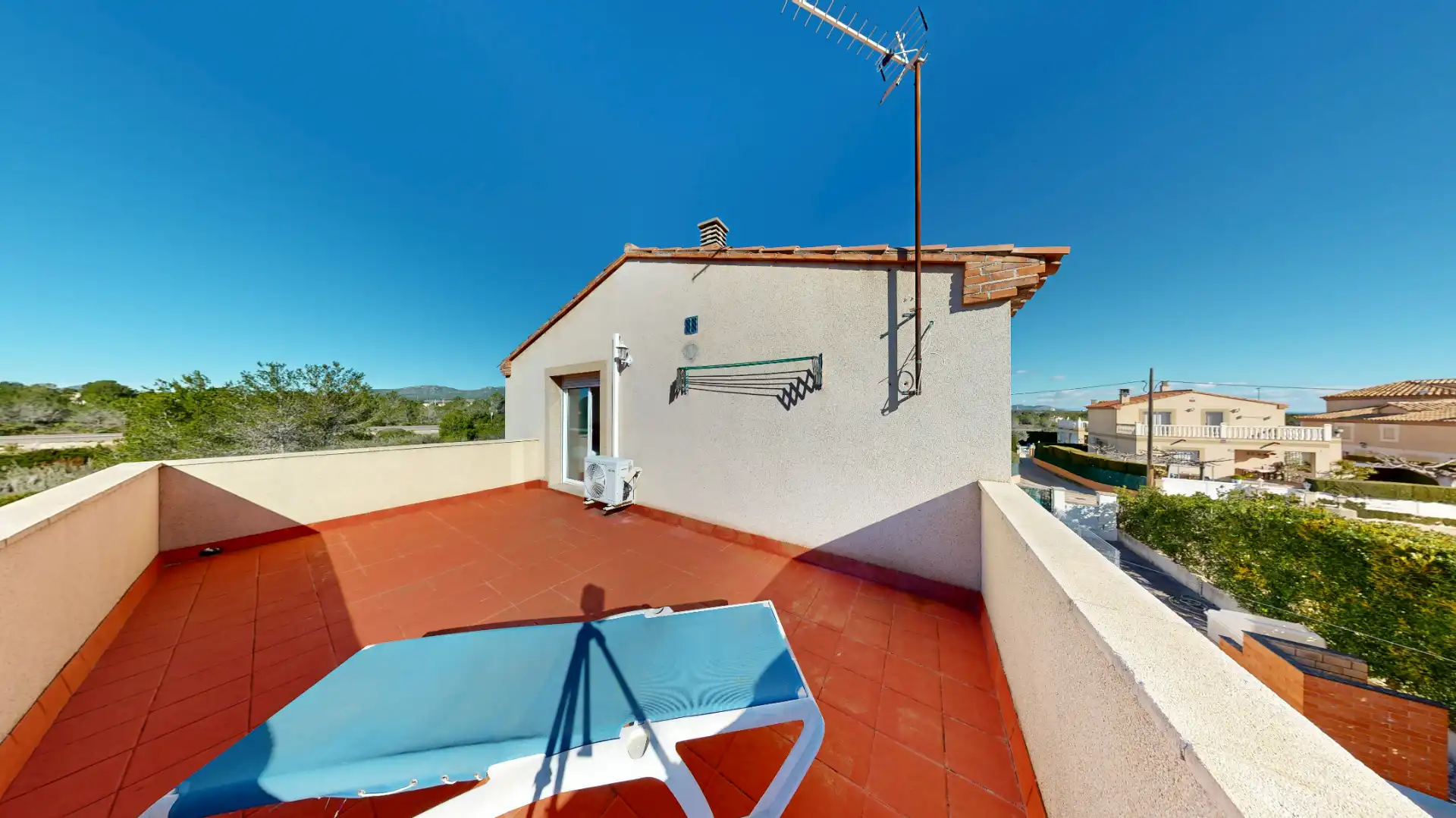 Terraza de Casa adosada en venta en L'Ametlla de Mar  con Aire acondicionado, Jardín privado y Terraza