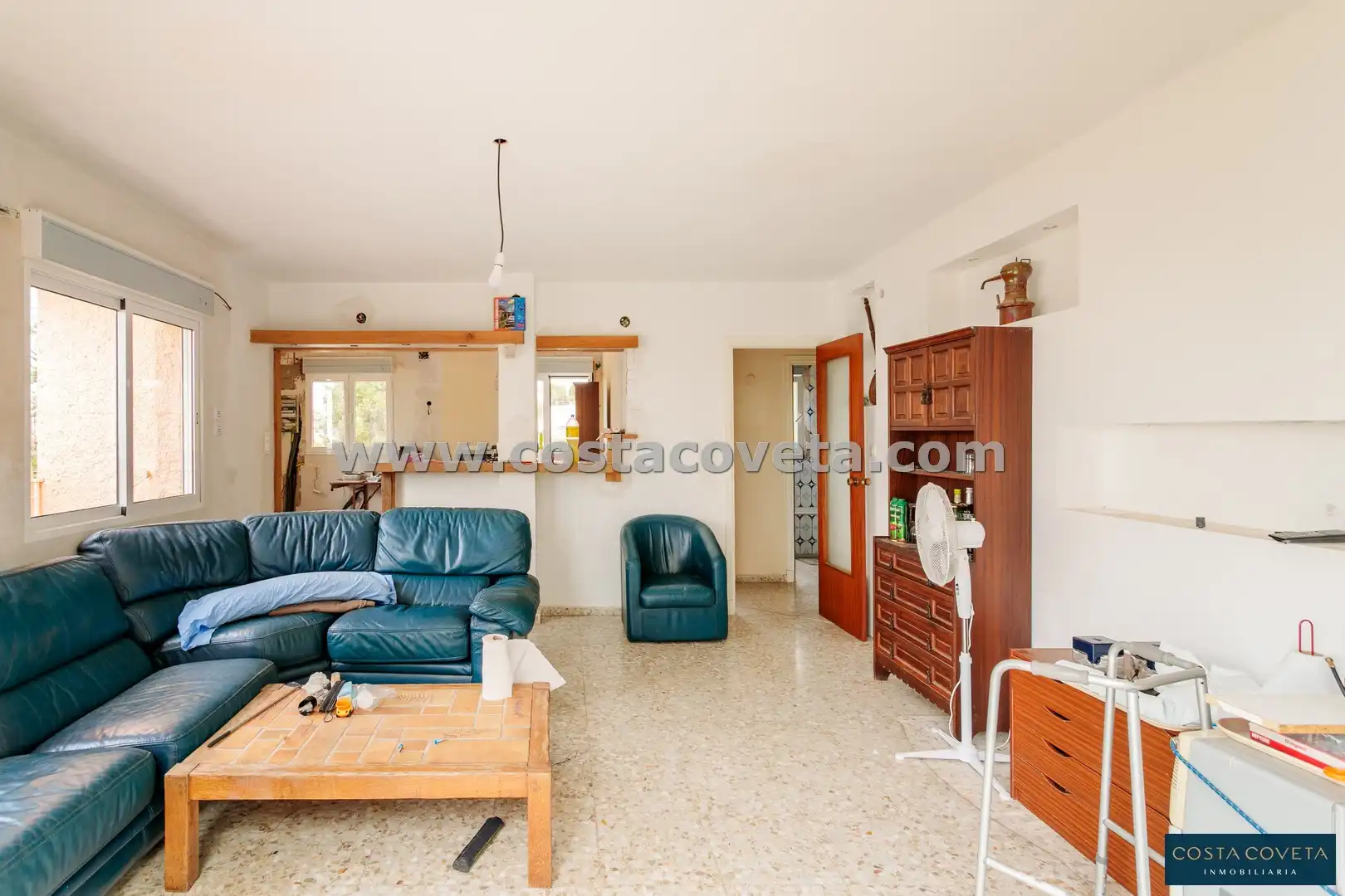 Wohnzimmer von Haus oder Chalet zum Verkauf in El Campello mit Klimaanlage, Privatgarten und Terrasse