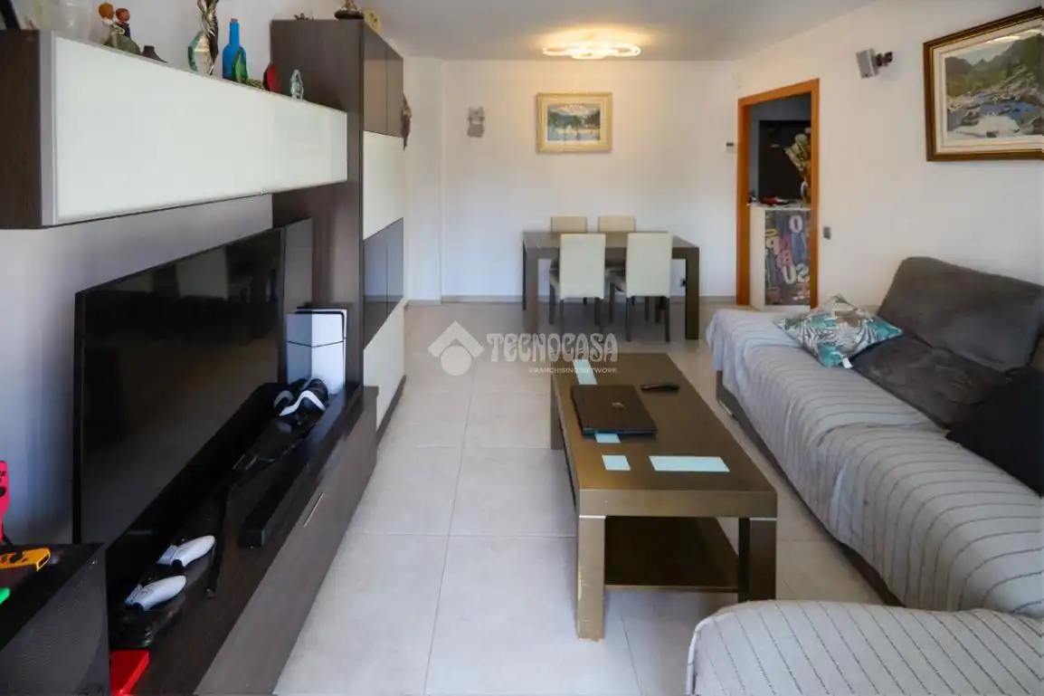 Sala de estar de Piso en venta en Badalona con Aire acondicionado, Calefacción y Amueblado