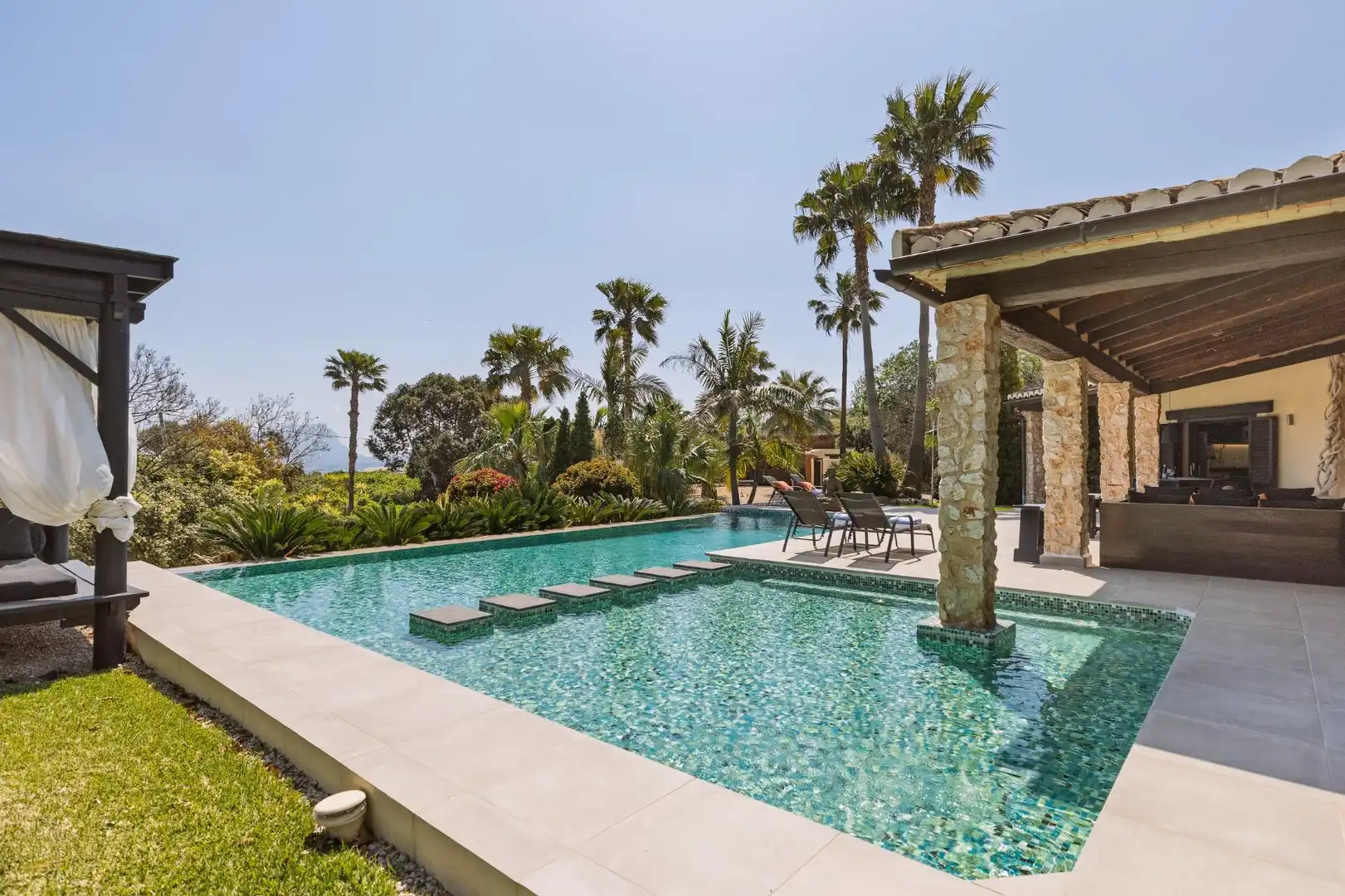 Piscina de Casa o chalet en venta en Beniarbeig con Aire acondicionado, Calefacción y Jardín privado