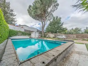 Schwimmbecken von Haus oder Chalet zum Verkauf in Moralzarzal mit Klimaanlage, Heizung und Abstellraum
