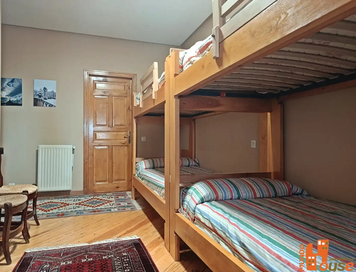 Schlafzimmer von Wohnung zum Verkauf in Real Sitio de San Ildefonso mit Heizung und Balkon