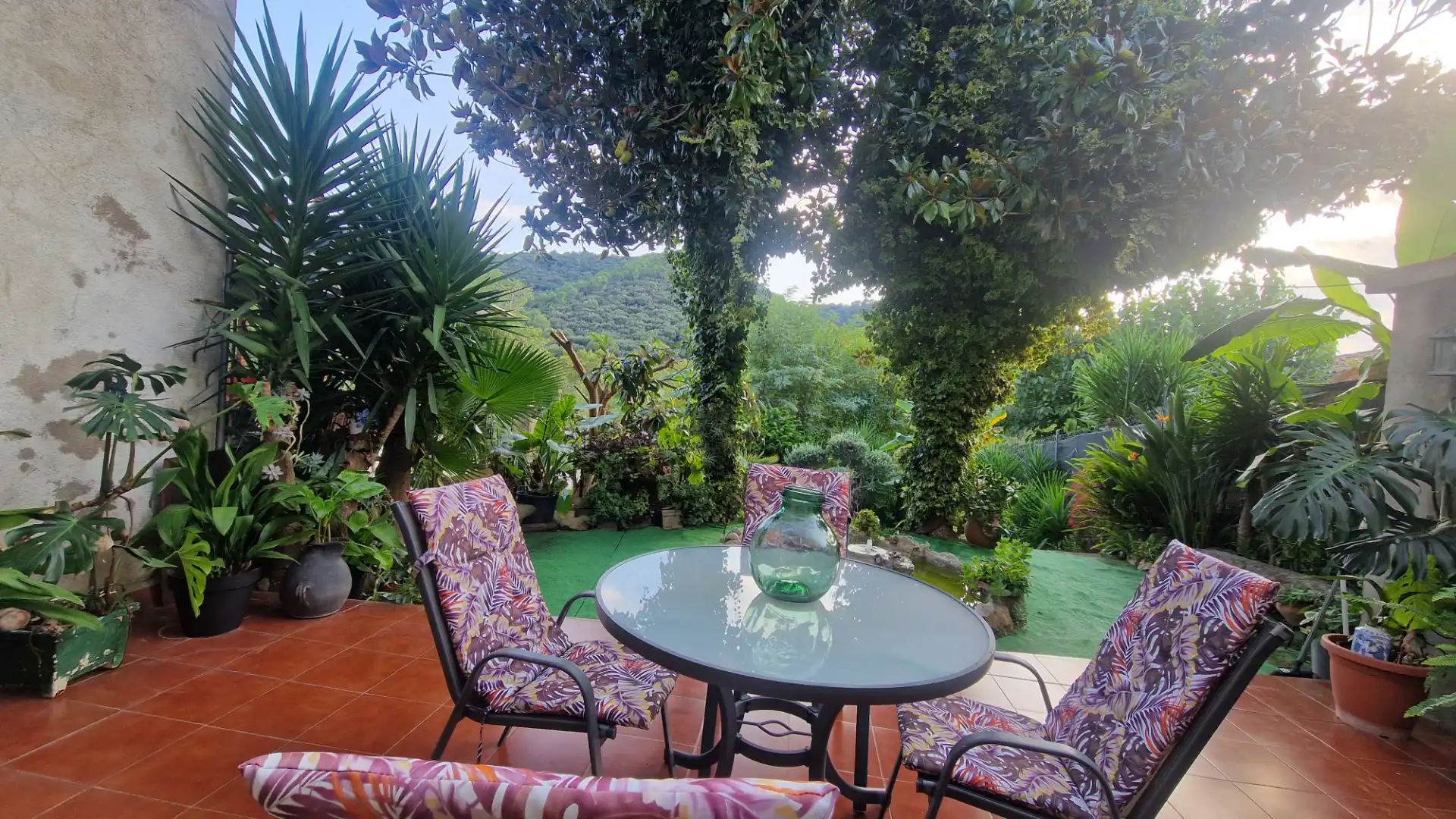 Terraza de Casa adosada en venta en Palafolls con Aire acondicionado, Calefacción y Jardín privado