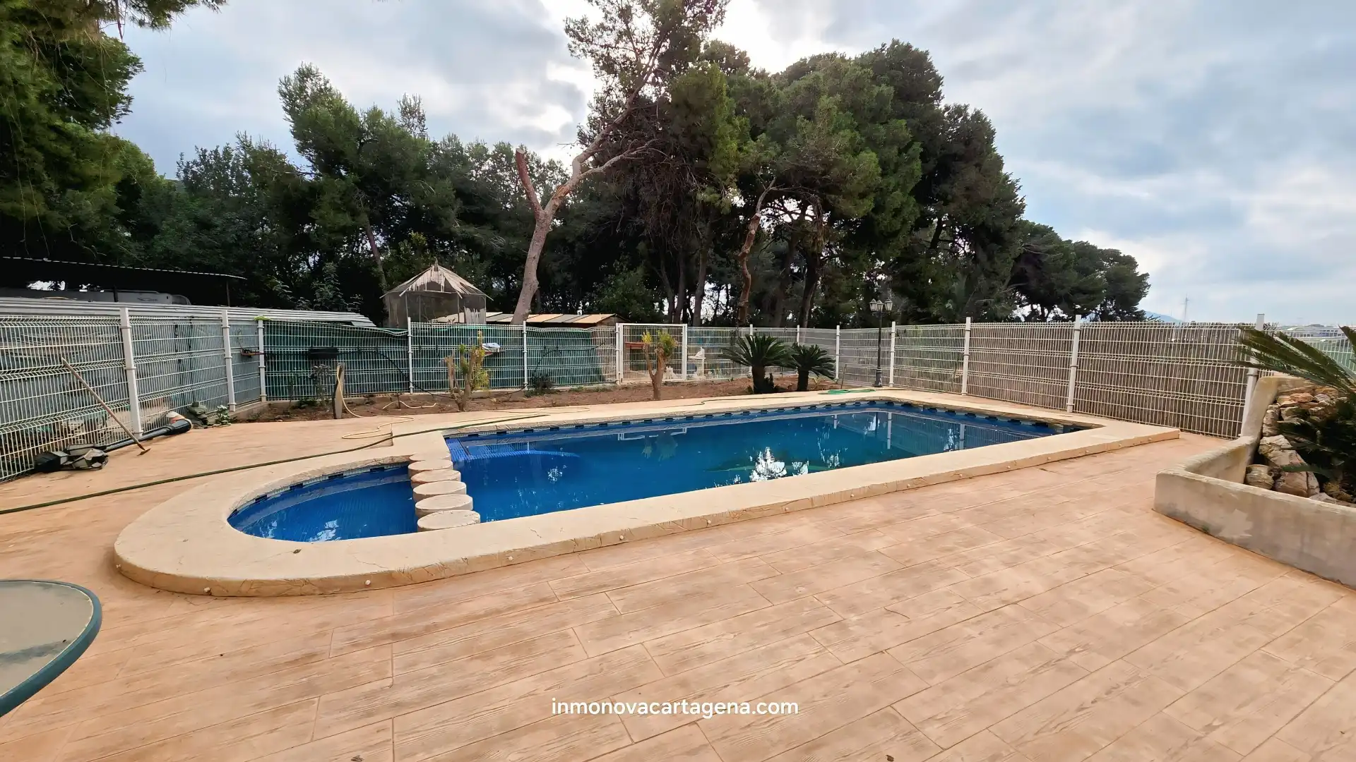 Piscina de Casa o chalet en venta en Cartagena con Aire acondicionado, Calefacción y Jardín privado