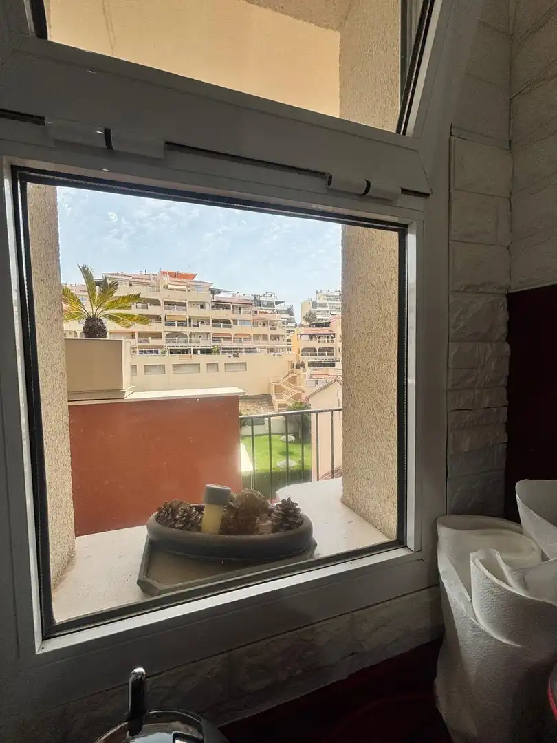Terraza de Apartamento en venta en Benalmádena con Aire acondicionado, Calefacción y Jardín privado