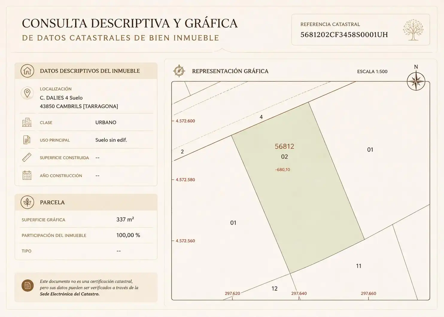 Residencial en venta en Cambrils