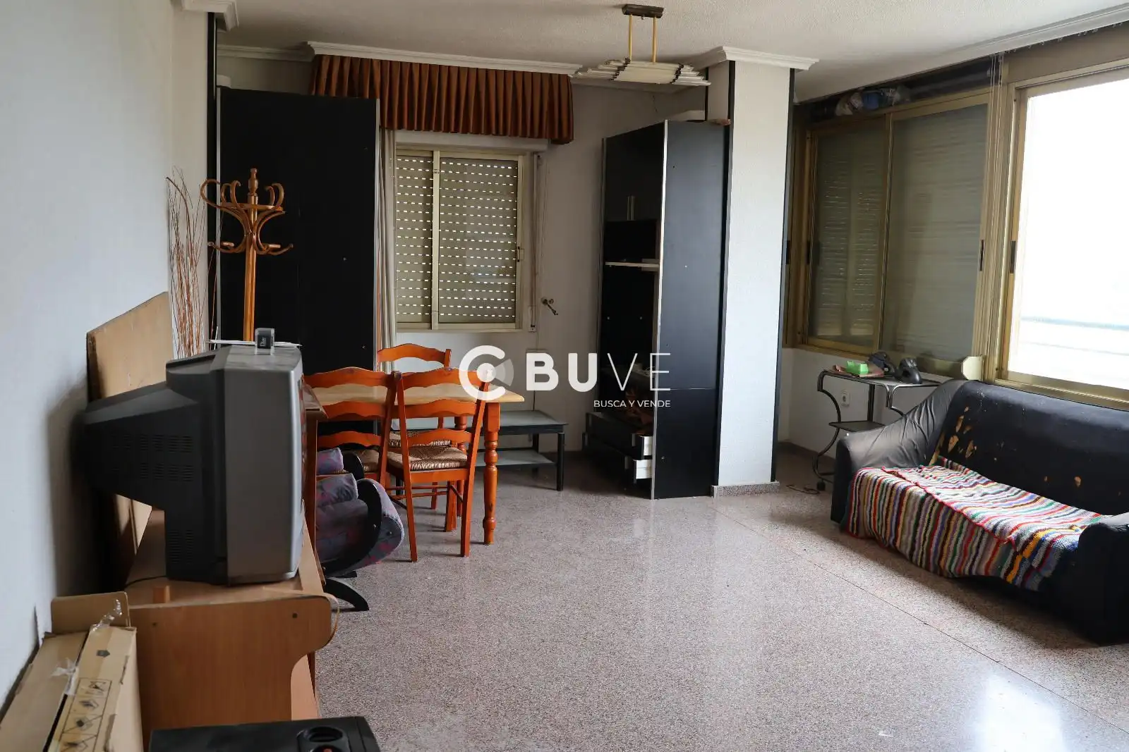 Sala de estar de Piso en venta en Elda con Amueblado