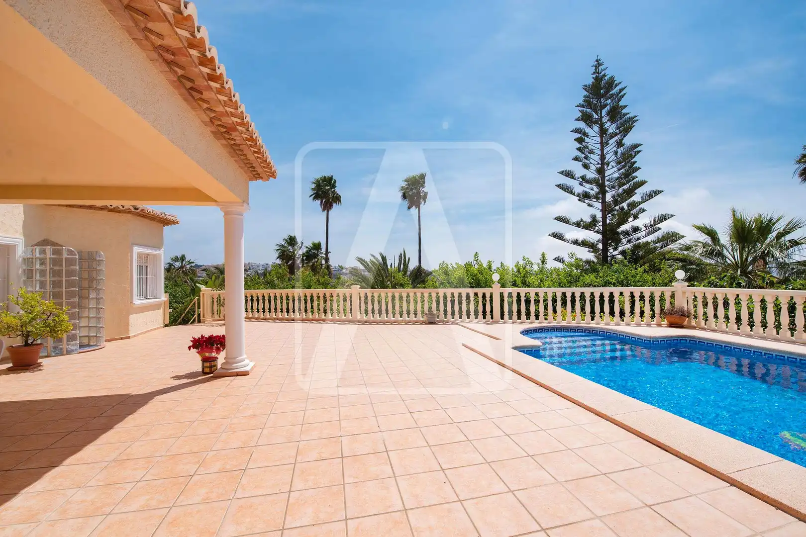 Exterior view of Houses for sale in Calpe / Calp  with Air Conditioner, Private garden and Terrace