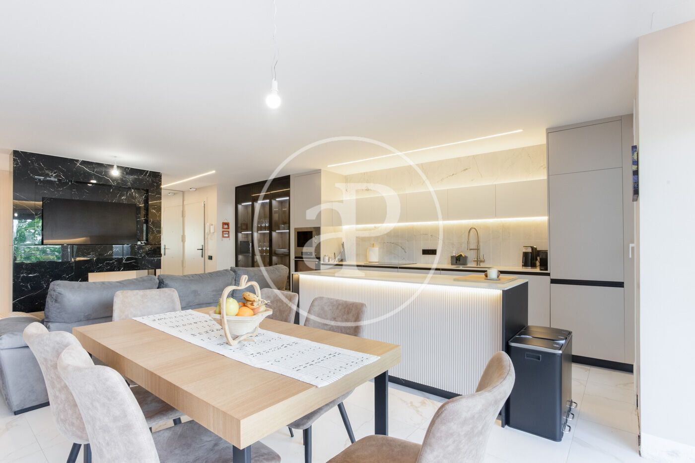 Kitchen of Flat for sale in Sant Joan Despí  with Air Conditioner, Heating and Terrace