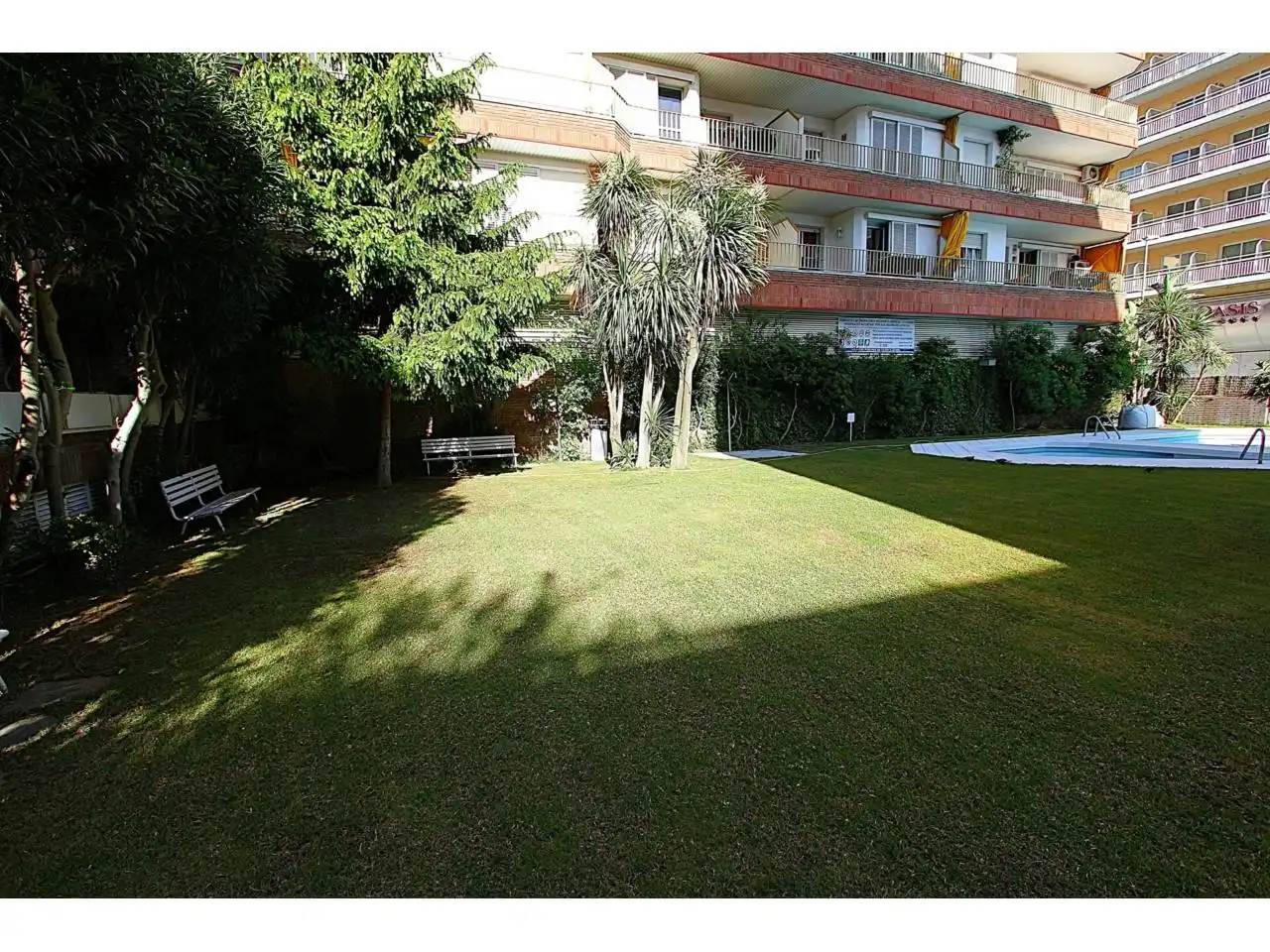 Jardín de Piso en venta en Lloret de Mar con Aire acondicionado, Calefacción y Terraza