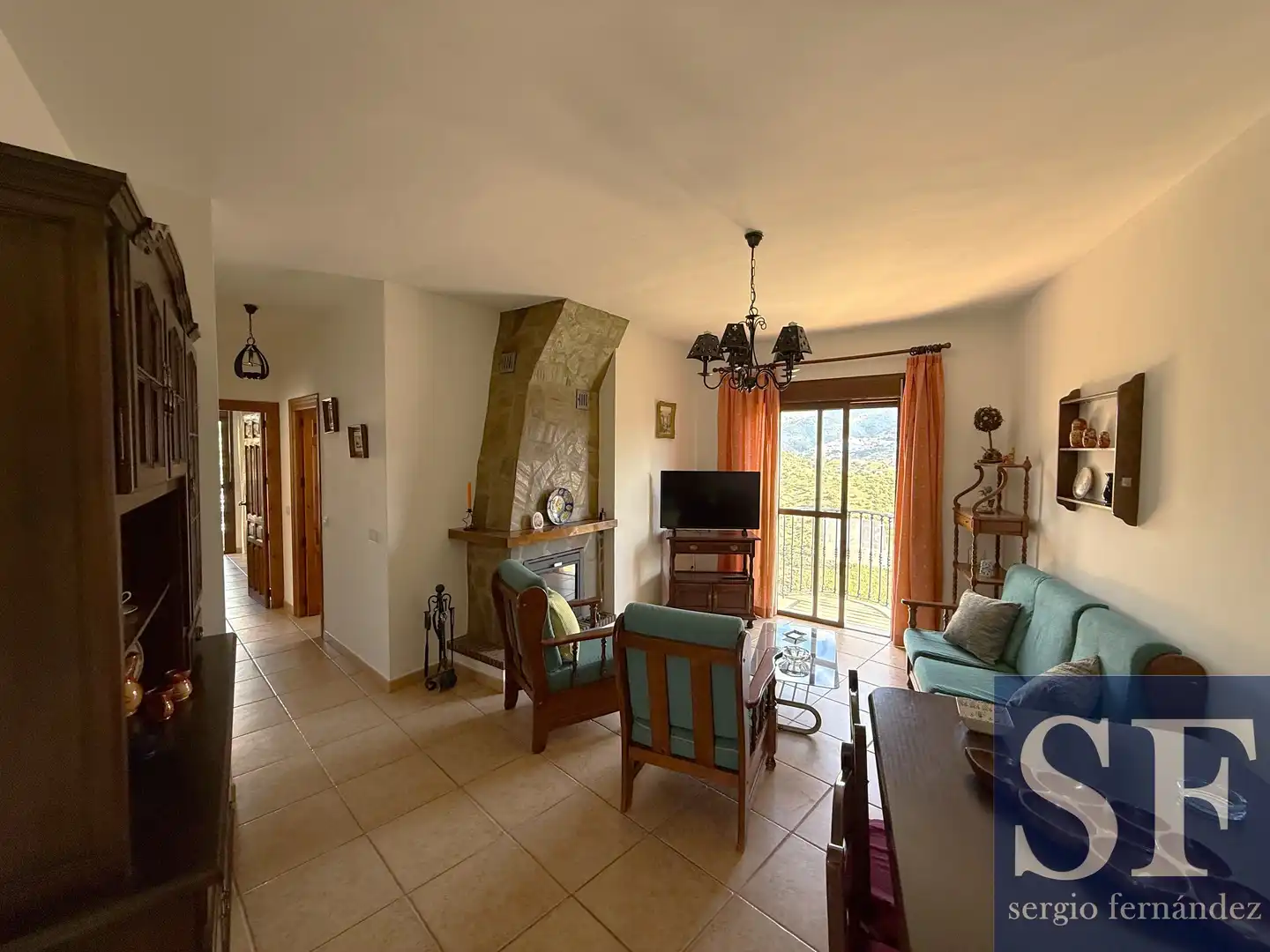 Living room of Detached homes for sale in Sayalonga, Málaga