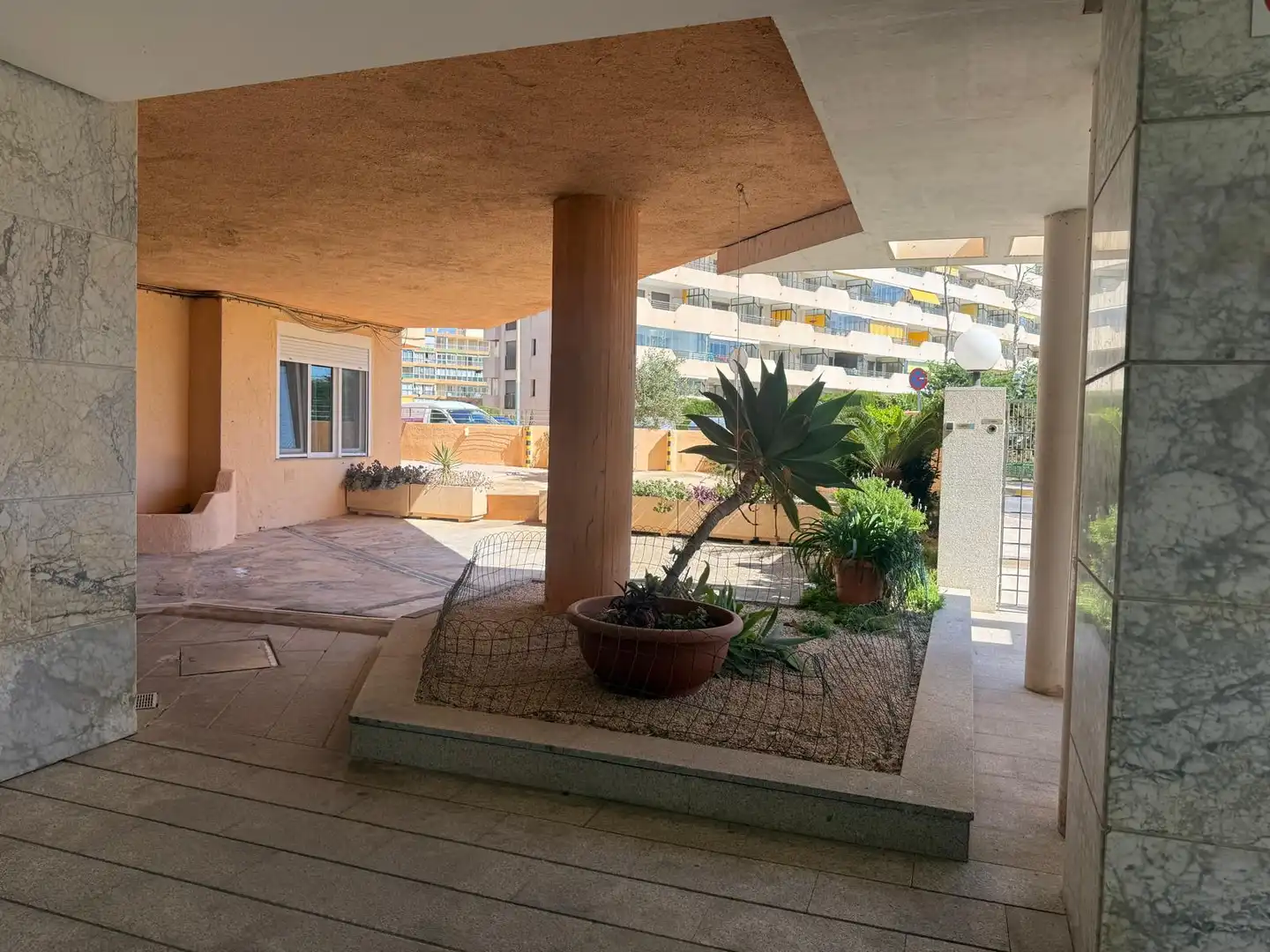Terrace of Apartments for sale in Calpe / Calp  with Air Conditioner, Furnished and Community pool