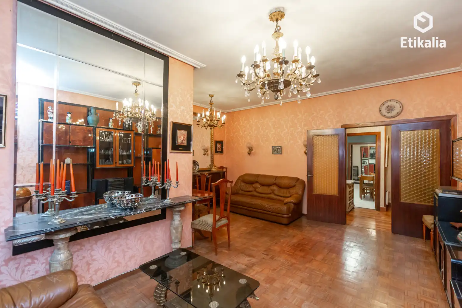 Sala de estar de Piso en venta en Bilbao  con Calefacción