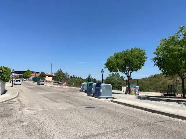 Vista exterior de Casa o chalet en venta en Villamantilla con Jardín privado y Piscina