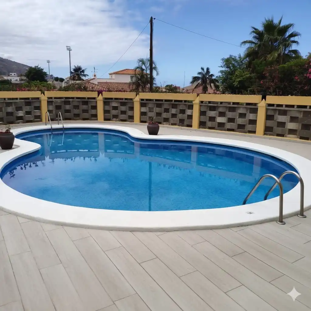Schwimmbecken von Wohnung zum Verkauf in Los Realejos mit Privatgarten, Terrasse und Möbliert