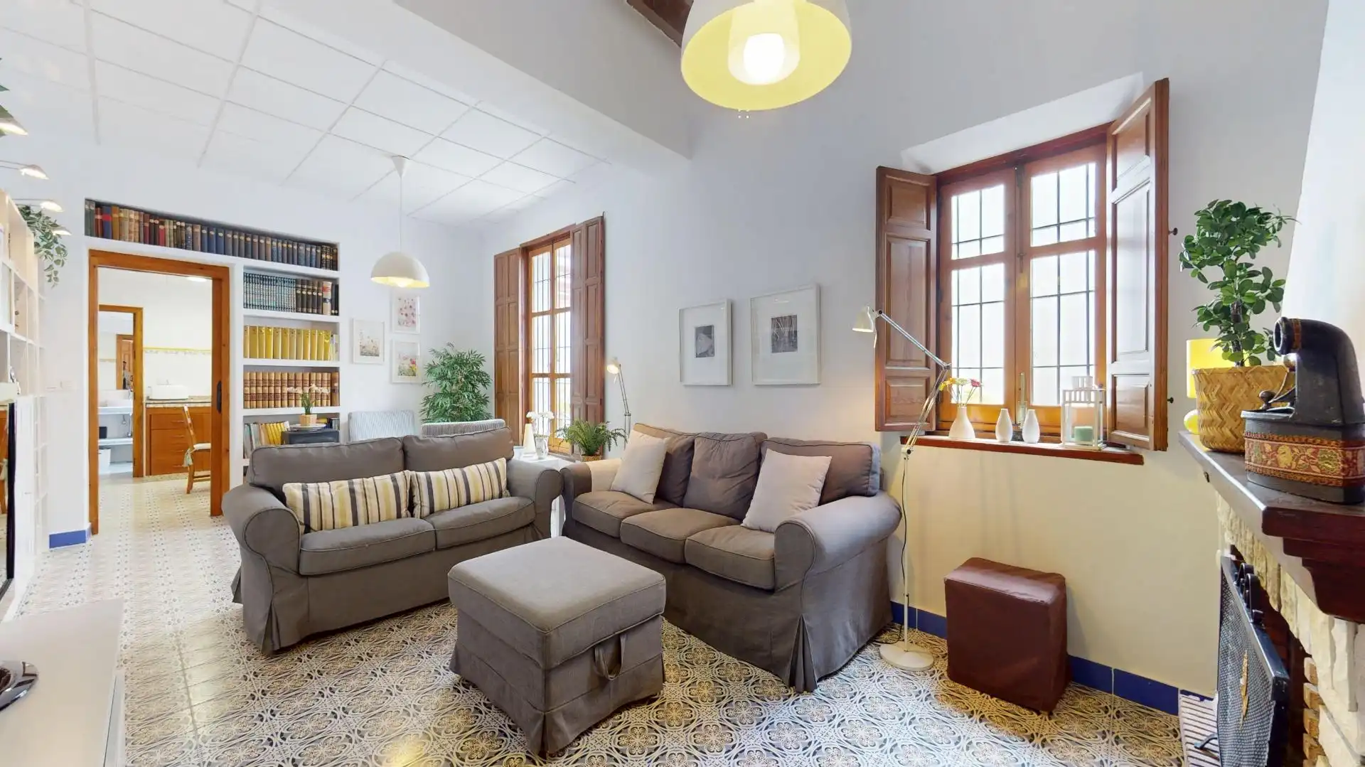 Sala d'estar de Casa o xalet en venda en  Murcia Capital