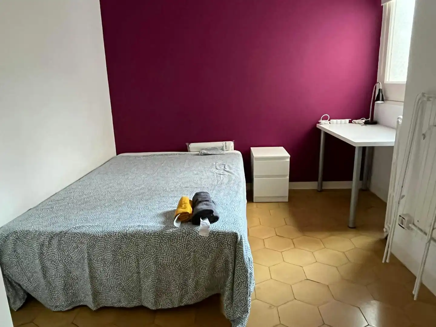 Habitación de Piso para compartir en Barcelona con Calefacción, Amueblado y Lavadora