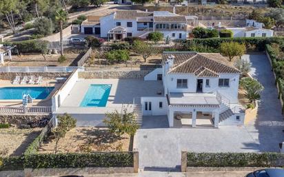 Vista exterior de Casa o xalet en venda en Jávea / Xàbia amb Aire condicionat, Terrassa i Piscina