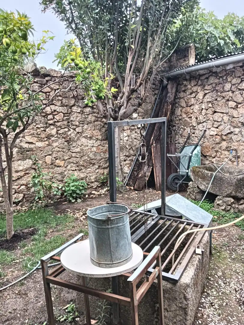 Jardín de Casa o chalet en venta en Aldea del Cano con Calefacción, Jardín privado y Amueblado