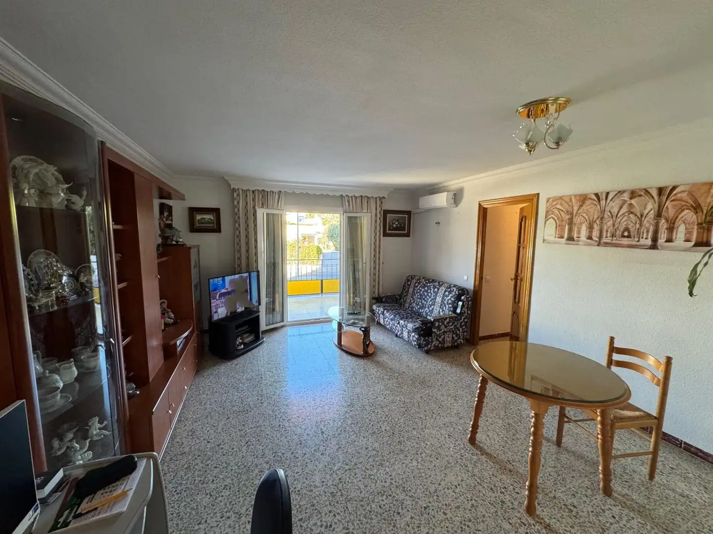Living room of Flat for sale in Málaga Capital  with Terrace and Storage room