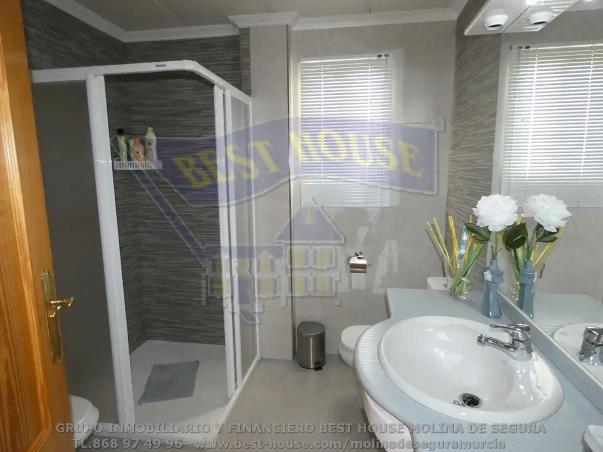 Bathroom of Houses for sale in Molina de Segura  with Air Conditioner, Heating and Terrace