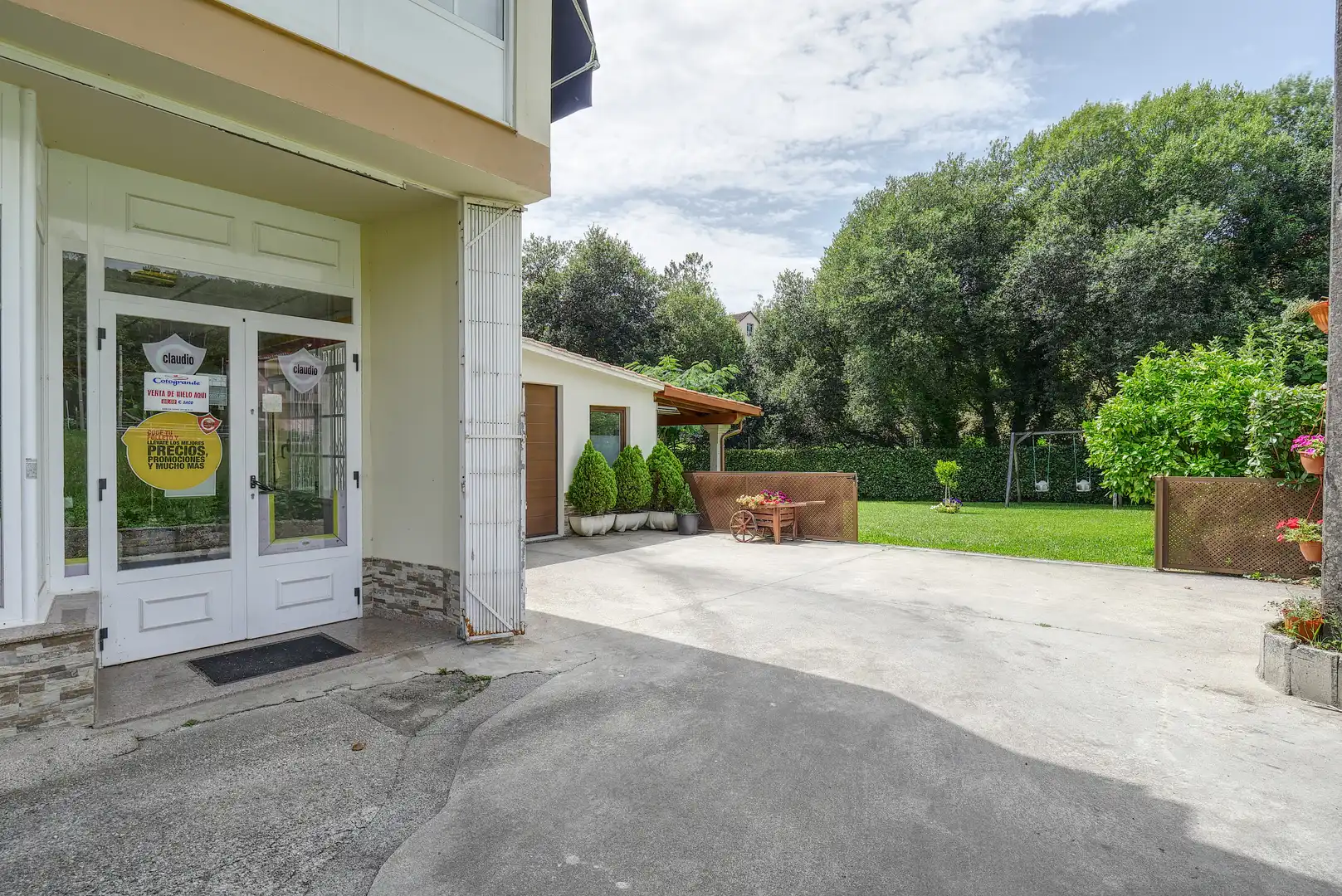 Vista exterior de Casa o chalet en venta en Lousame con Aire acondicionado, Calefacción y Jardín privado
