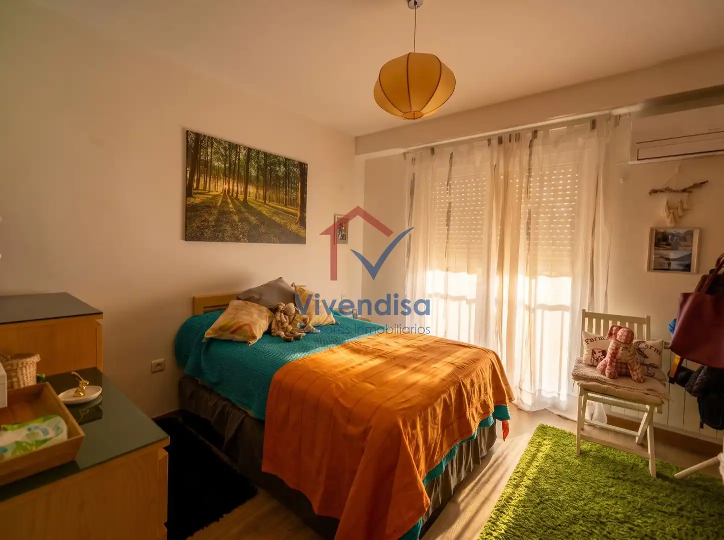 Dormitori de Casa adosada en venda en Cabanillas del Campo amb Aire condicionat, Calefacció i Terrassa