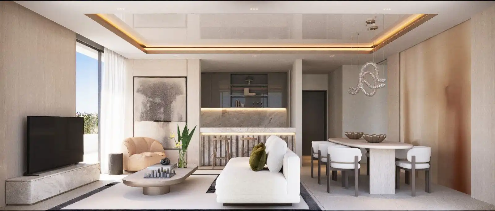 Apartamento con piscina en venta en El Faro de Calaburra - Chaparral, imagen 4