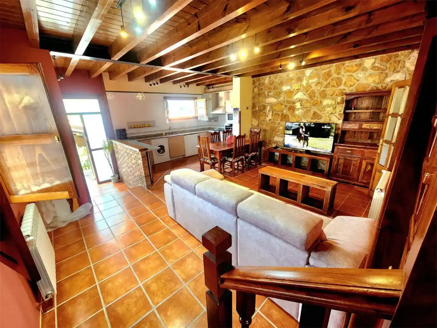 Sala d'estar de Casa o xalet de lloguer en Llanes
