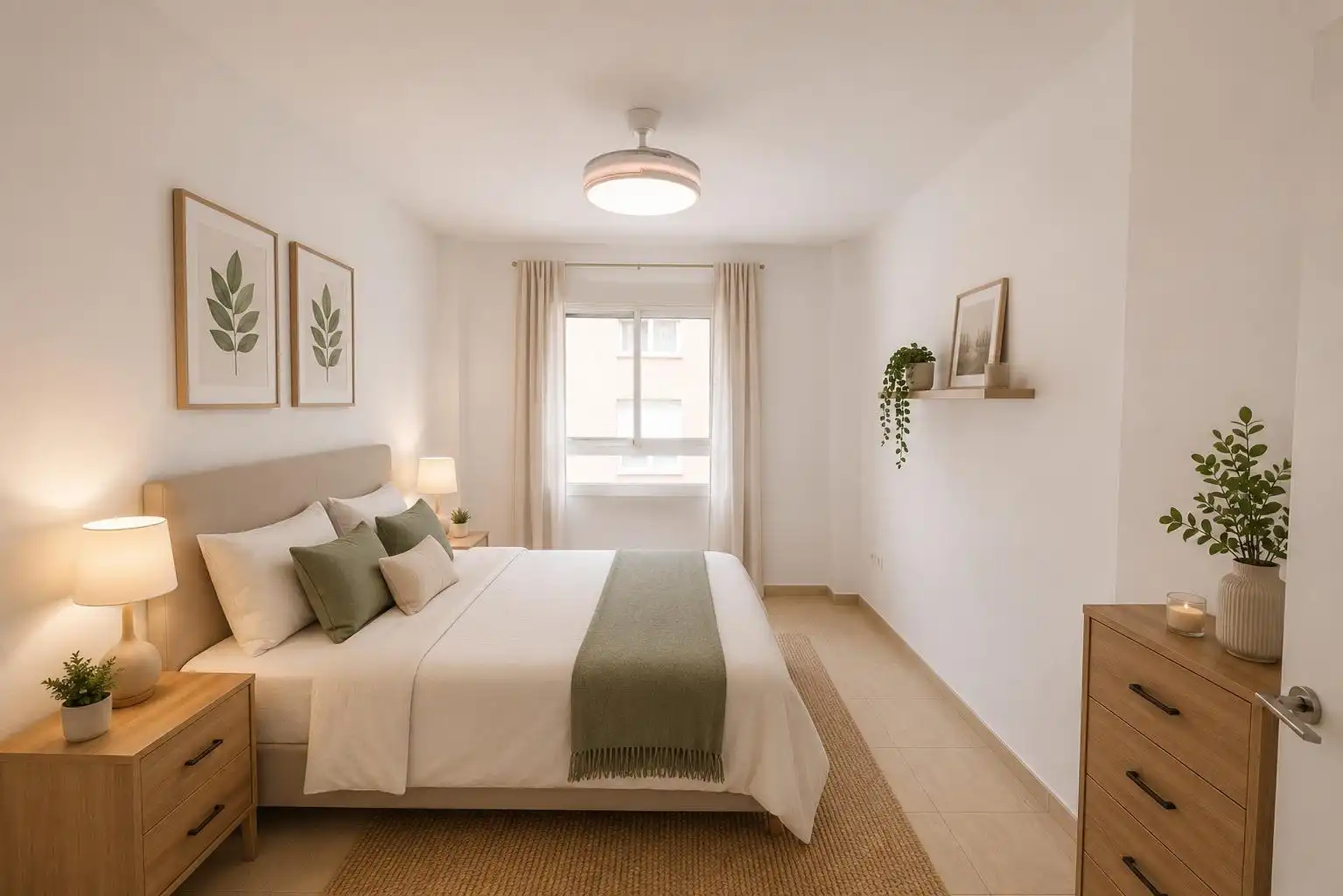 Schlafzimmer von Wohnungen zum Verkauf in Lorca mit Klimaanlage und Heizung