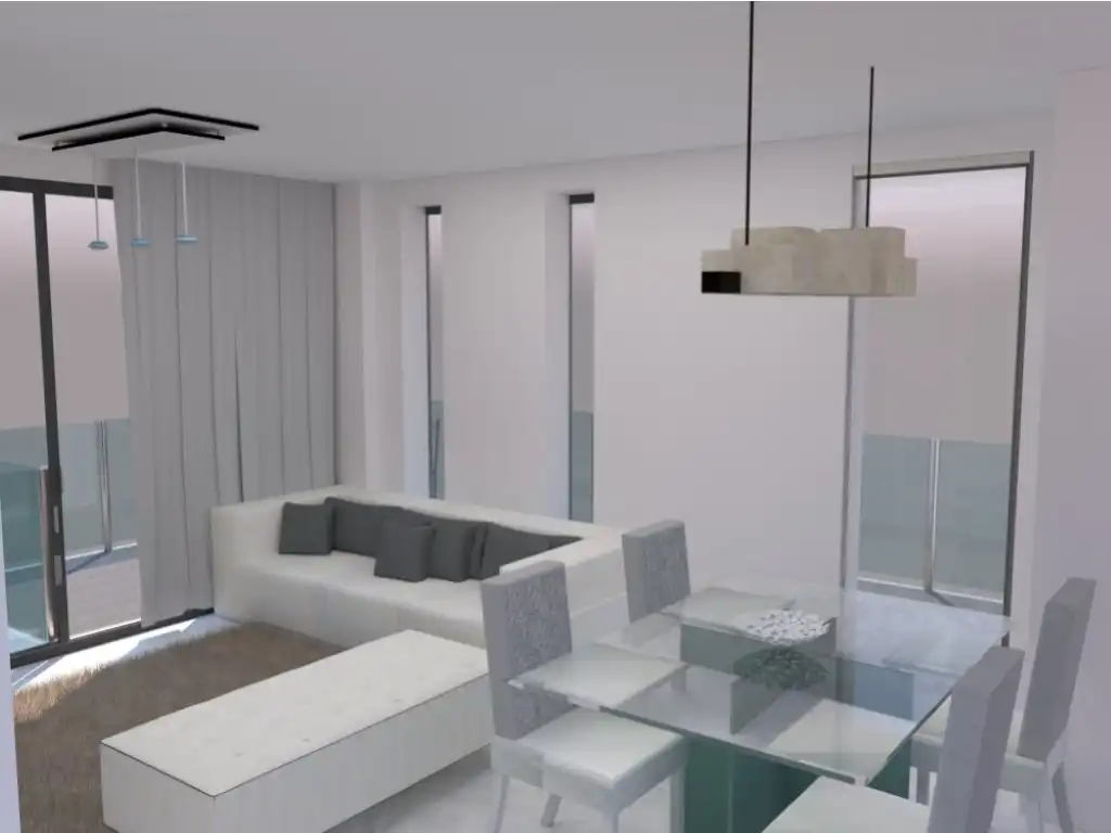 Sala de estar de Apartamento en venta en Finestrat con Jardín privado y Piscina