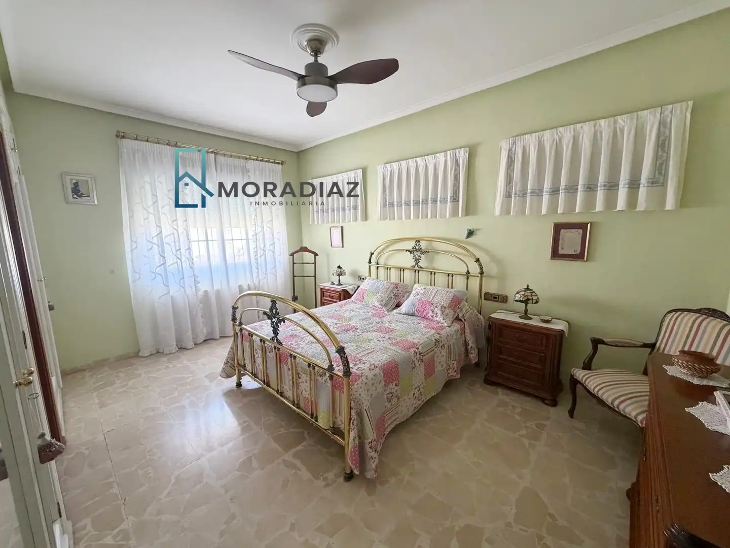 Exterior view of Detached homes for sale in Villanueva de la Serena  with Air Conditioner, Heating and Private garden