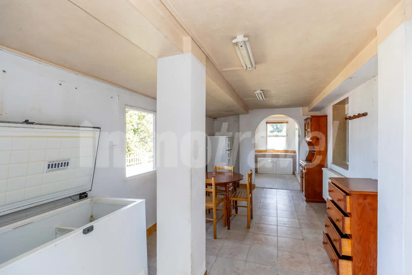 Cocina de Casa o chalet en venta en Sanxenxo con Calefacción, Jardín privado y Terraza