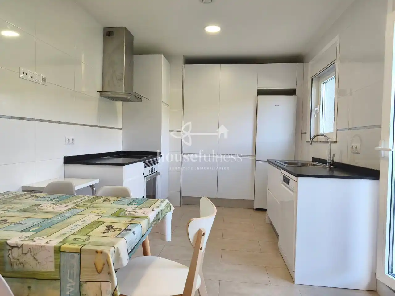 Kitchen of Duplexes for sale in As Somozas   with Heating, Terrace and Storage room